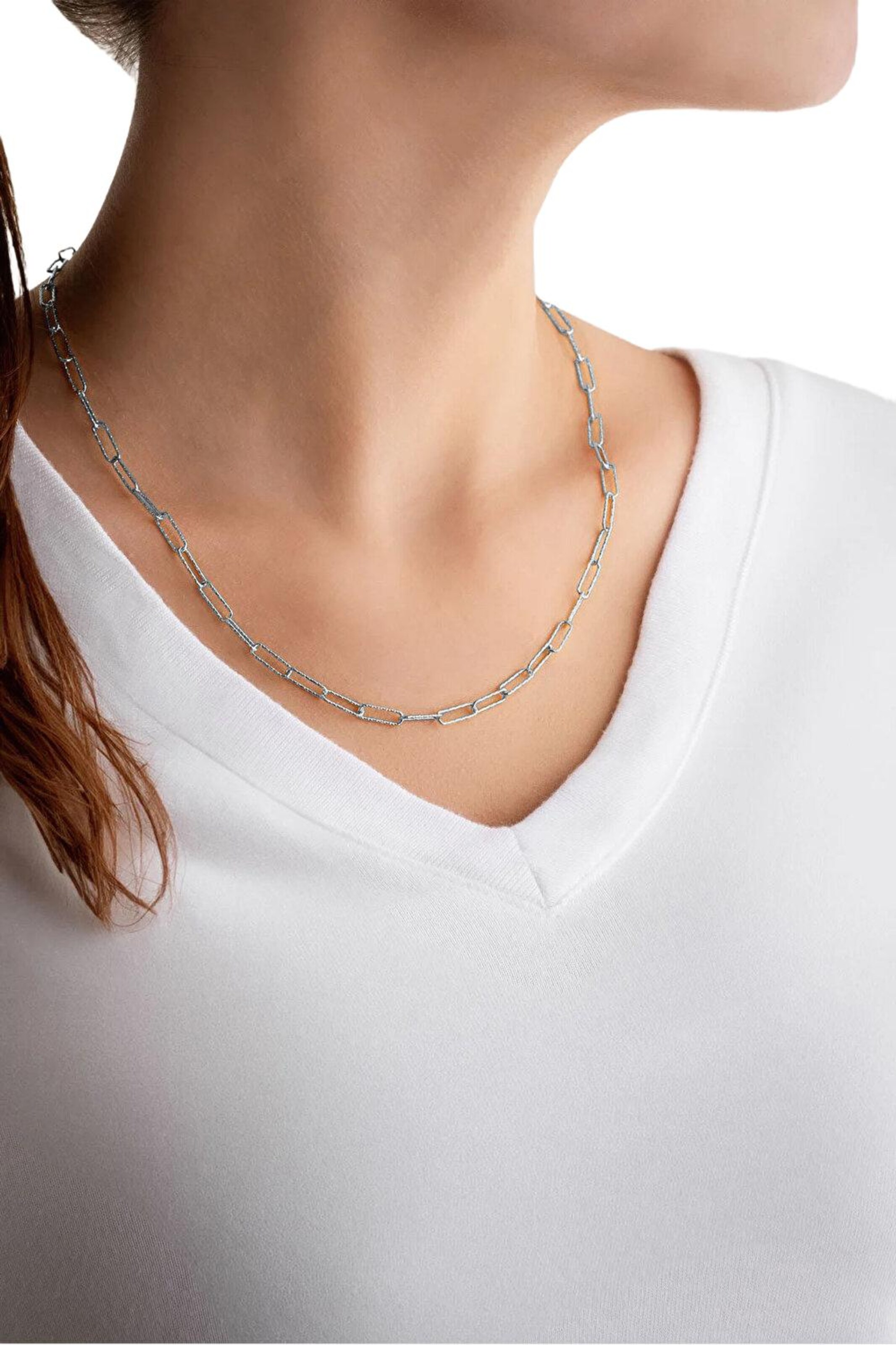 So Chic Ketting in Zilver: voorkant