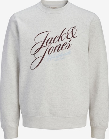 Sweat-shirt Jack & Jones Plus en gris : devant