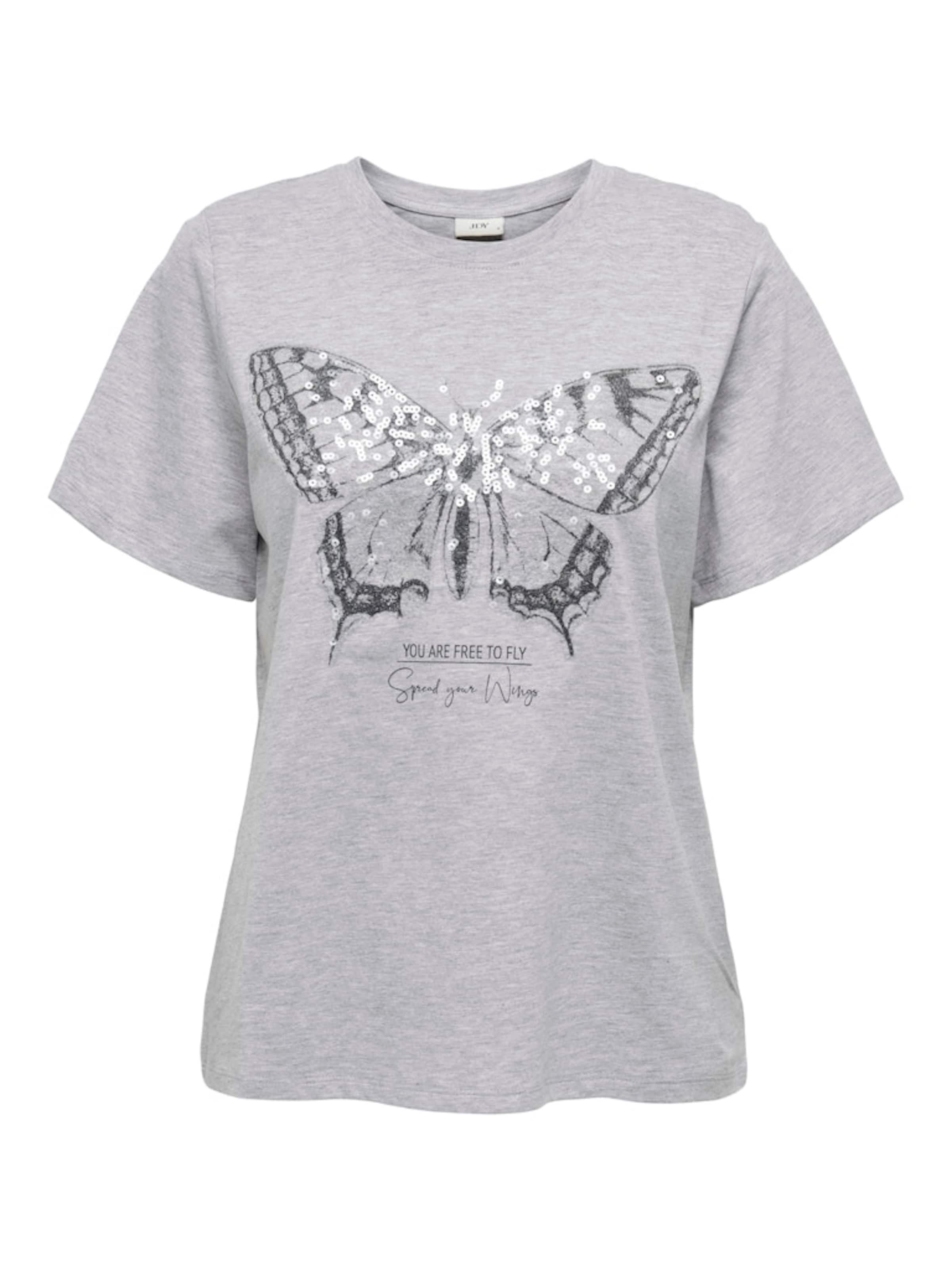 Maglietta 'JDYBIBBI' di JDY in grigio: frontale