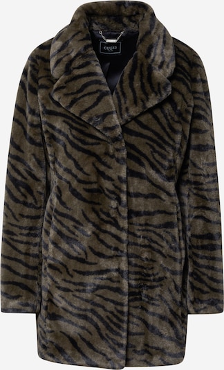 GUESS Płaszcz przejściowy 'FEDERICA' w kolorze khaki / czarnym, Podgląd produktu