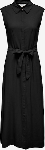 Robe-chemise 'ONLGoa' ONLY en noir : devant