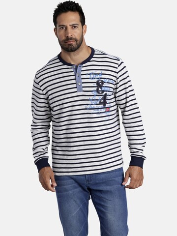 Jan Vanderstorm Sweatshirt ' Odalfried ' in Mixed colours: front
