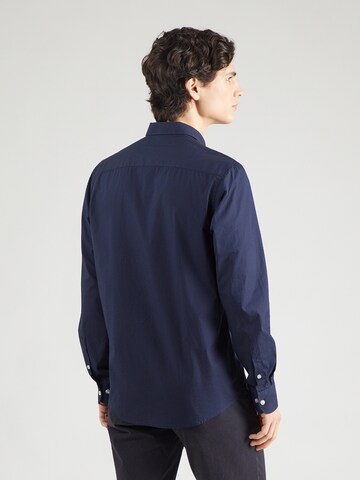 Coupe regular Chemise LERROS en bleu : derrière