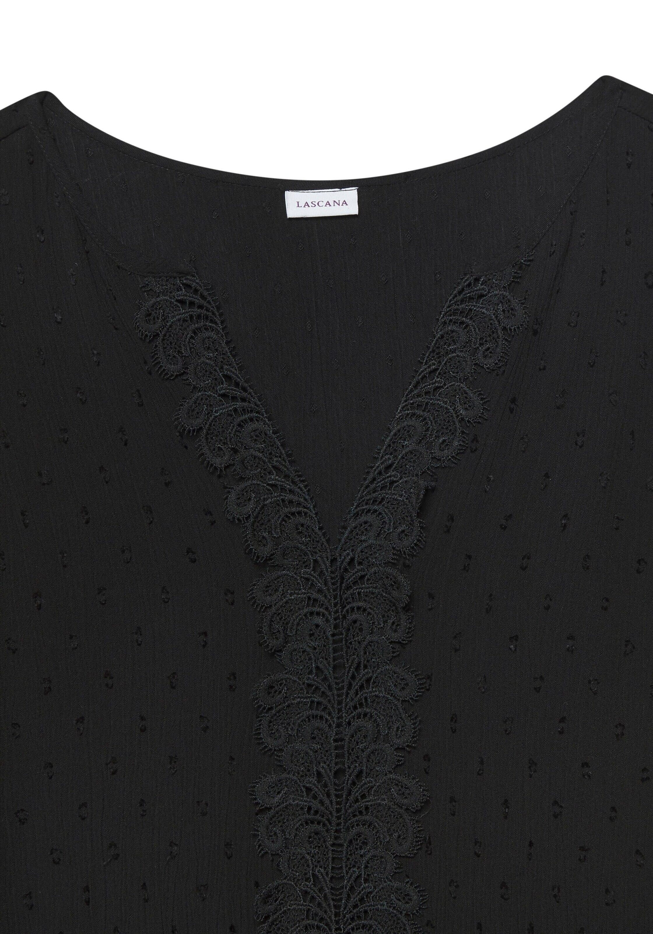 LASCANA Pluus, värv must