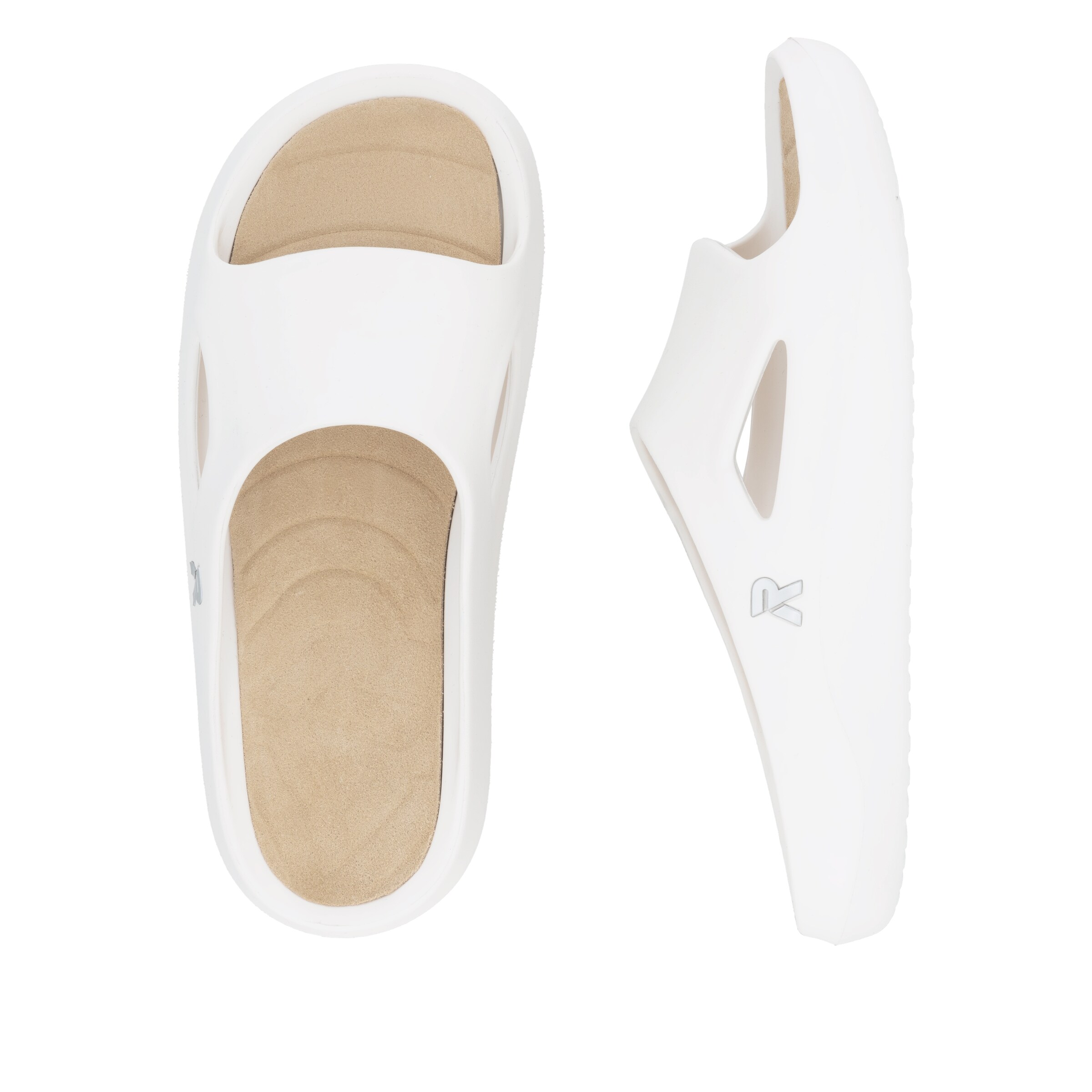 Mule Rieker Sport en blanc