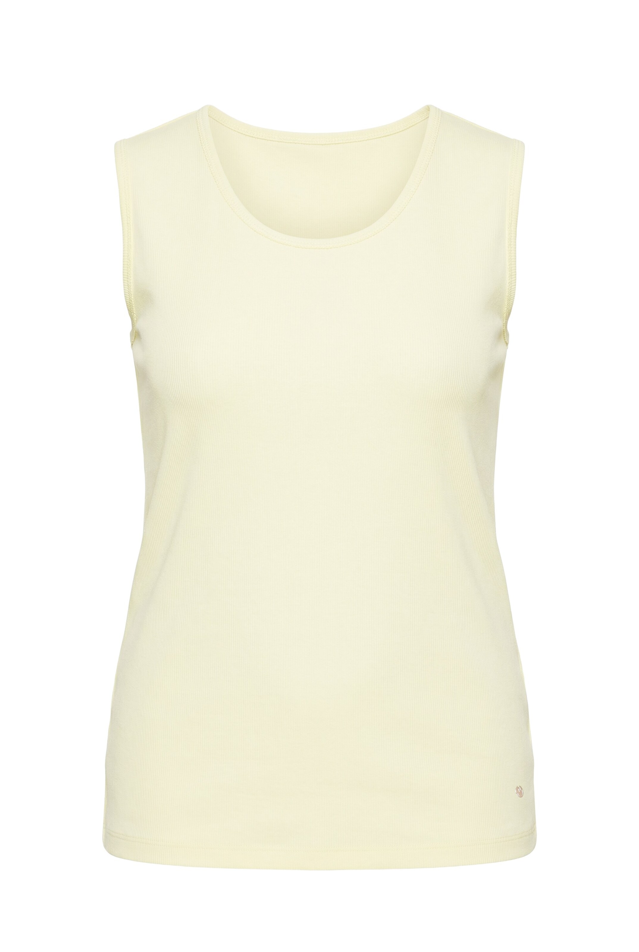 Angel of Style Top in Yellow: front