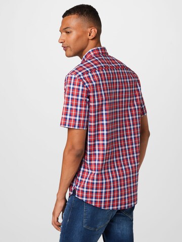 SEIDENSTICKER Regular fit Button Up Shirt in Red