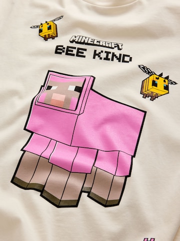 Next Shirt 'Minecraft' in Beige