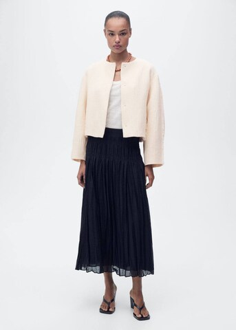 MANGO Between-Season Jacket 'Gioia' in Beige