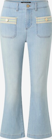 ÆNGELS Bootcut Jeans in Blauw: voorkant