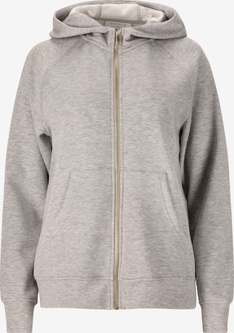 Athlecia Sweatjacke 'Jacey' in Grau: Vorderseite