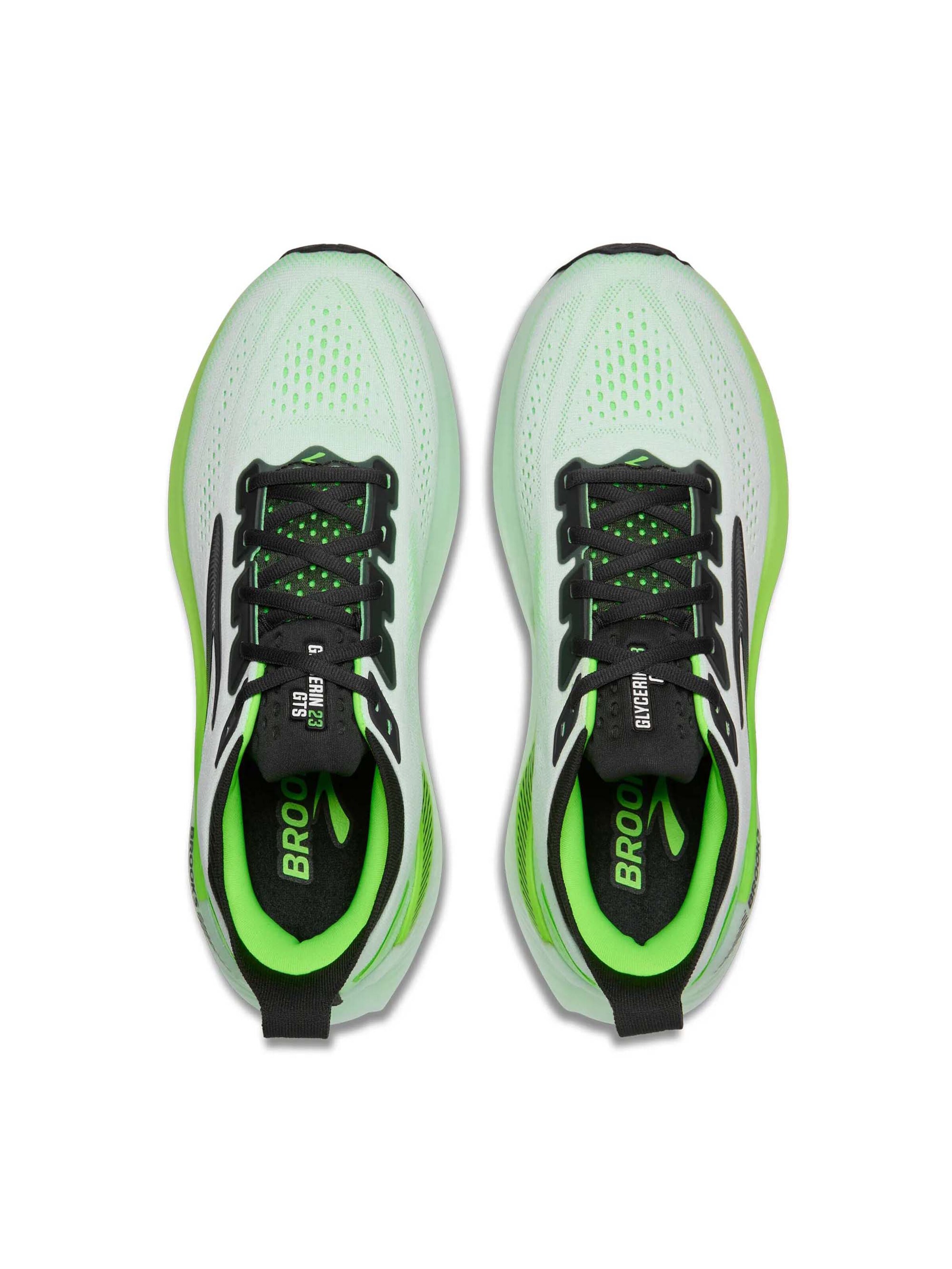 Chaussure de course 'GLYCERIN GTS 23' BROOKS en vert