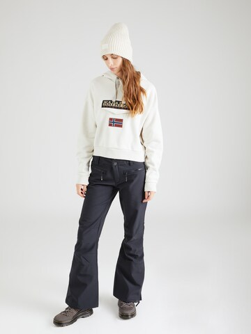Sweat-shirt 'BURGEE' NAPAPIJRI en blanc