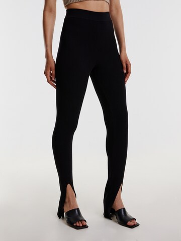 EDITED Regular Leggings 'Xin' in Schwarz: predná strana