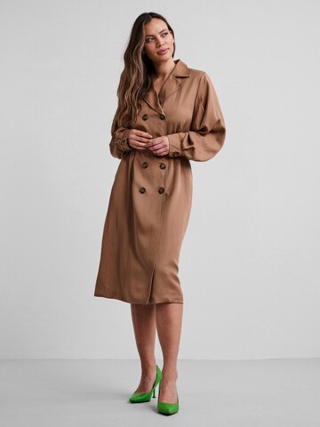 Y.A.S Between-Seasons Coat 'Ida' in Brown