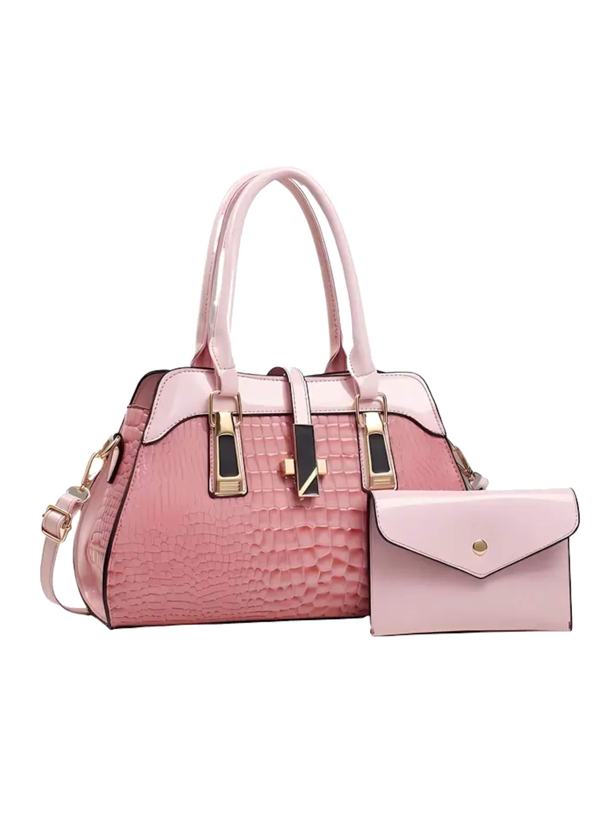 Tomshop24-7 Handbag '2er-Set Ursula' in Pink: front