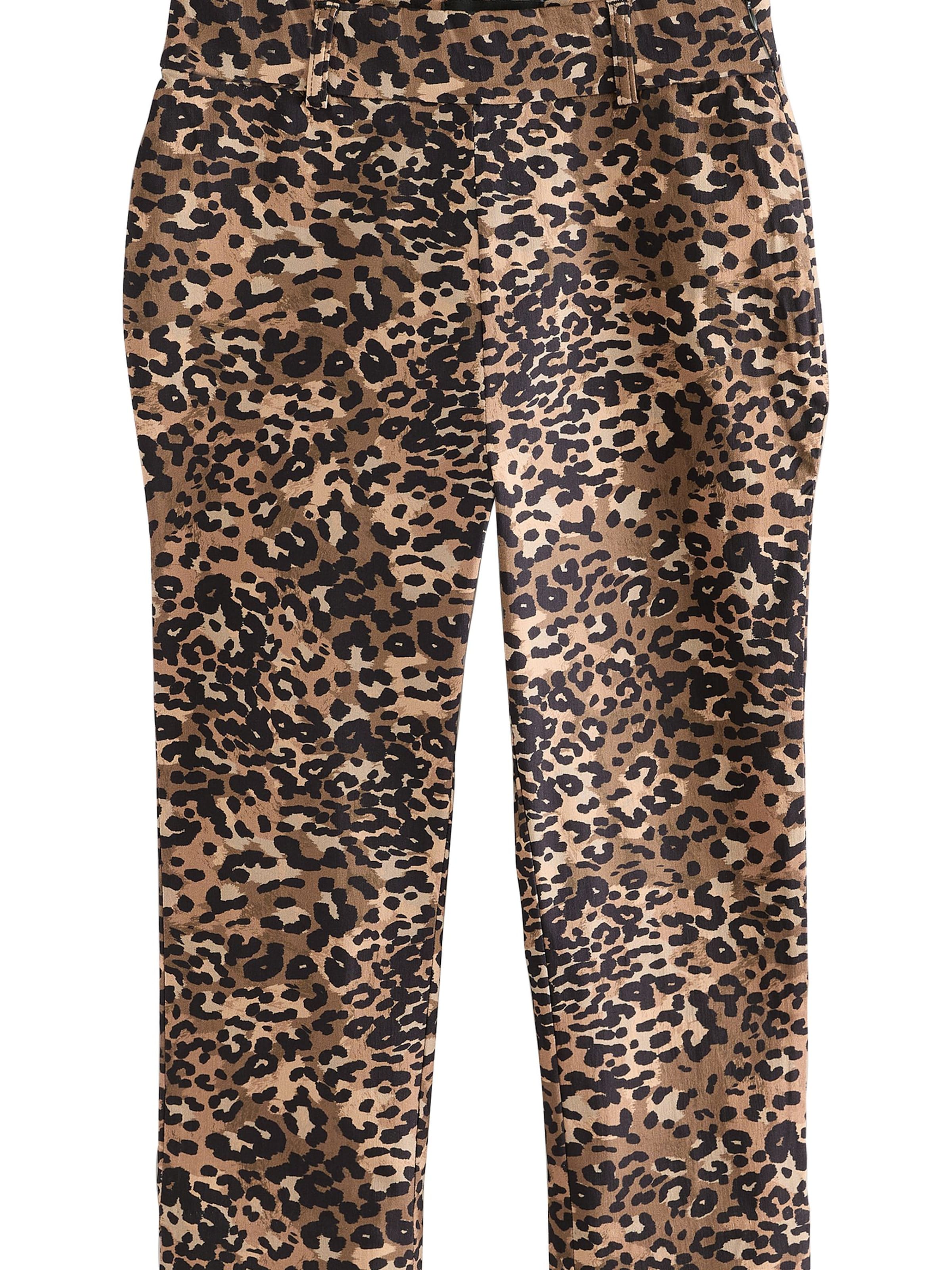 Next - Regular Calças em castanho: frente