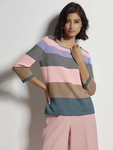 Pull-over MADELEINE en rose : devant