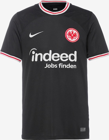 NIKE Trikot 'Eintracht Frankfurt Away Stadium 2023/2024' in Schwarz: predná strana