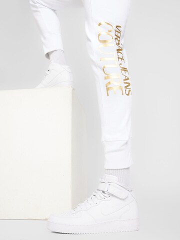 Versace Jeans Couture Štandardný strih Nohavice - biela