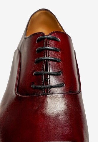 Henry Stevens Lace-Up Shoes 'Marshall CO1' in Red