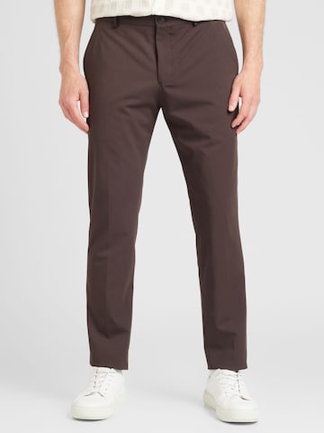SELECTED Slim fit Suit 'SLHLIAM' in Brown