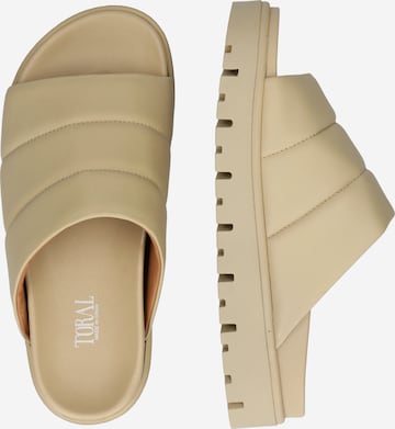 Mule Toral en beige