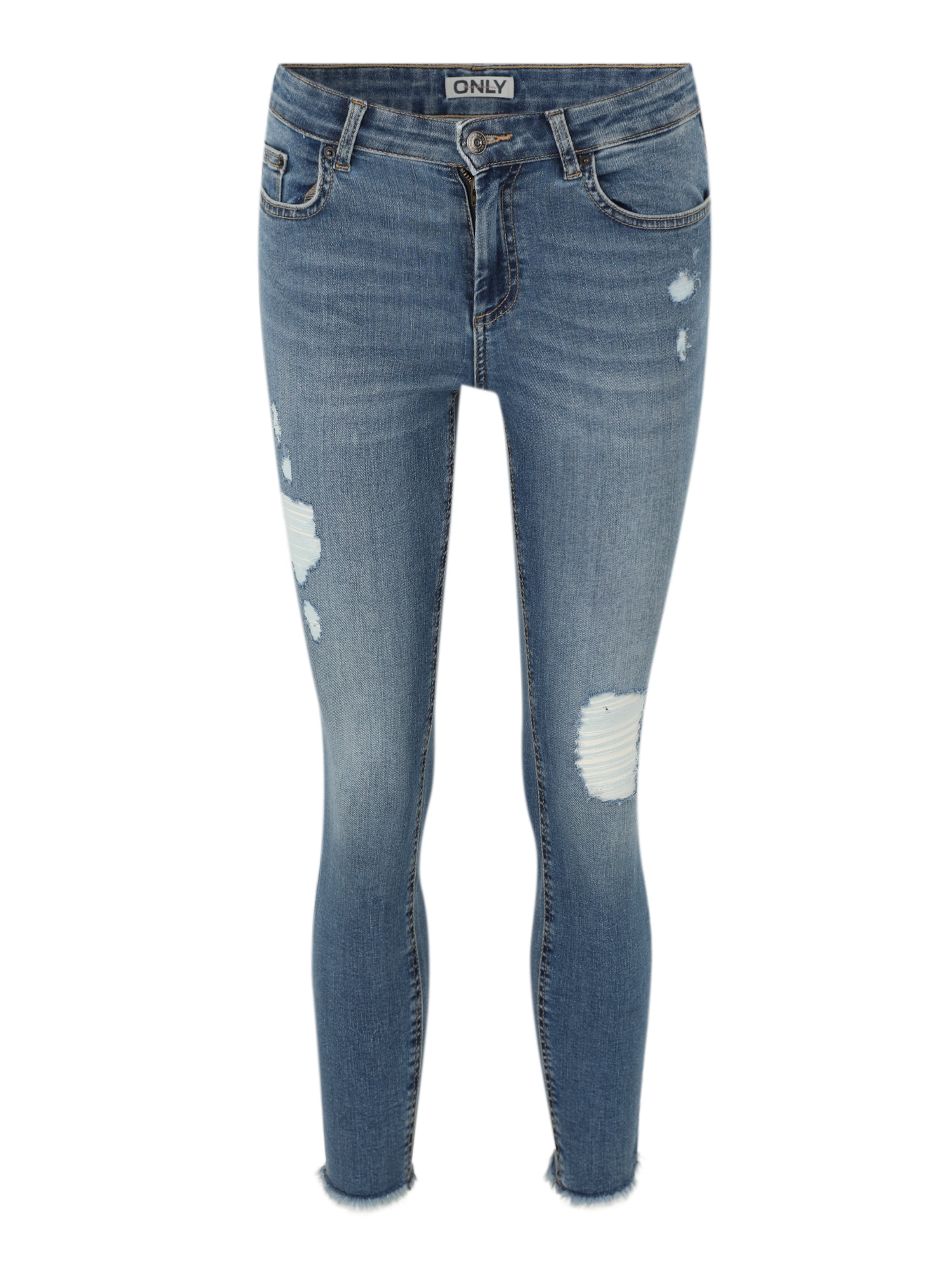 Only Petite Skinny Jeans 'ONLBLUSH' in Blue: front