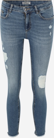 Only Petite Skinny Farkut 'ONLBLUSH' värissä sininen: etupuoli