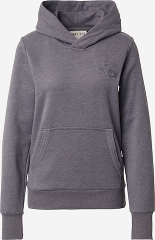 Bluză de molton de la naketano pe gri: față