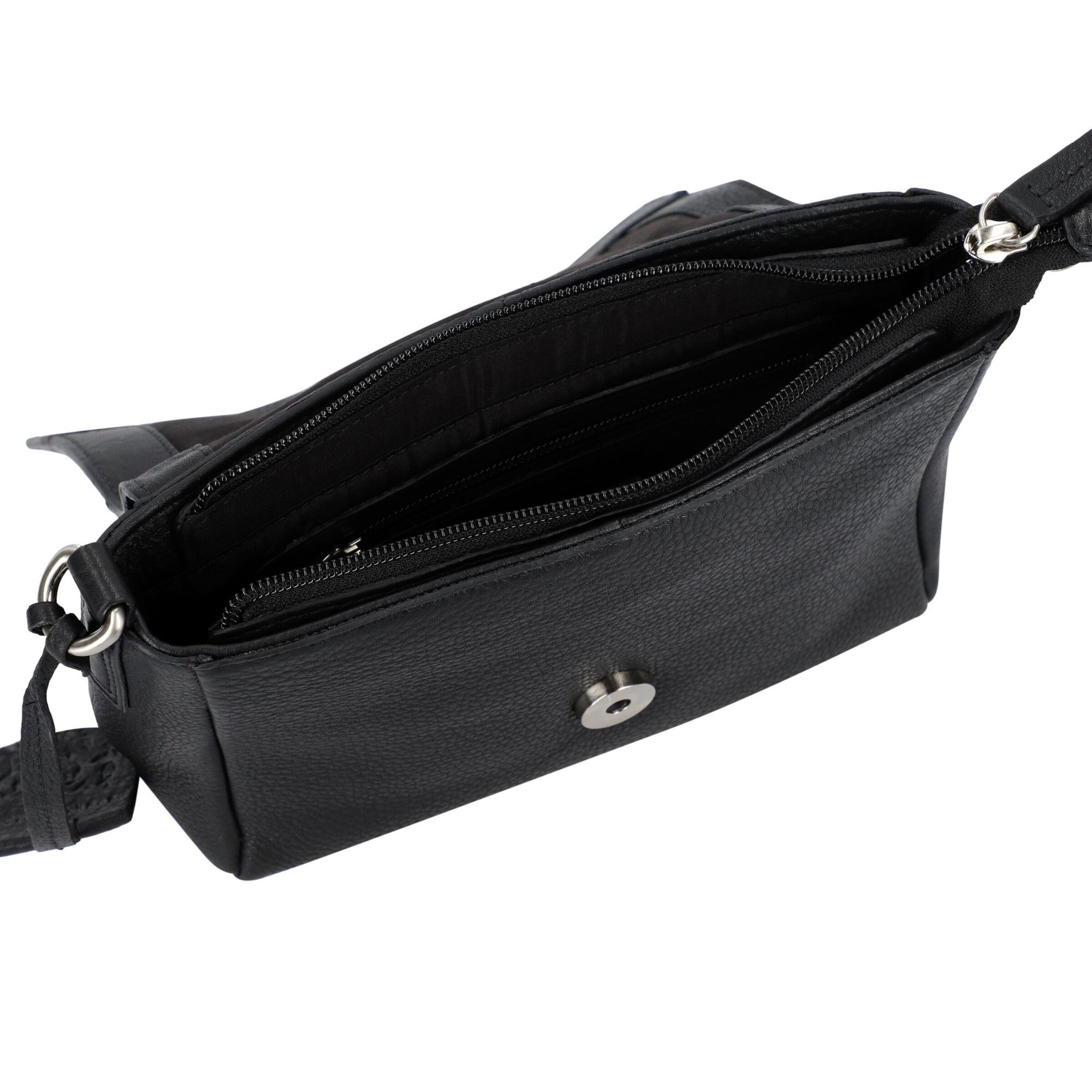 Burkely Handtas 'Soft Skylar' in Zwart