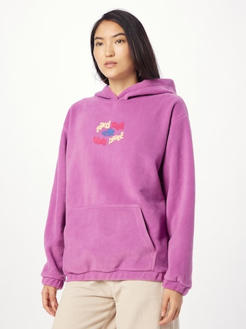 BDG Urban Outfitters Bluzka sportowa w kolorze fioletowy: przód