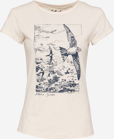 bleed clothing Тениска 'Alpine Swift' в черно / бял памук, Преглед на продукта