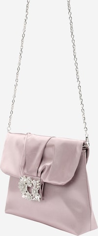 mascara Crossbody Bag in Purple: front