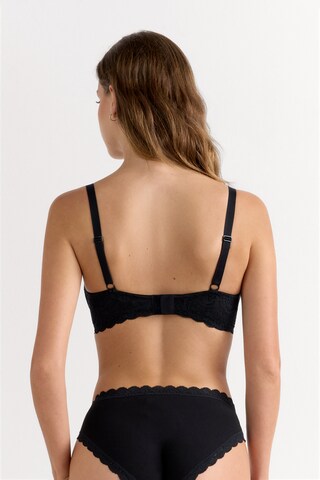 INTIMISSIMI T-shirt Bra 'FRANCESCA' in Black