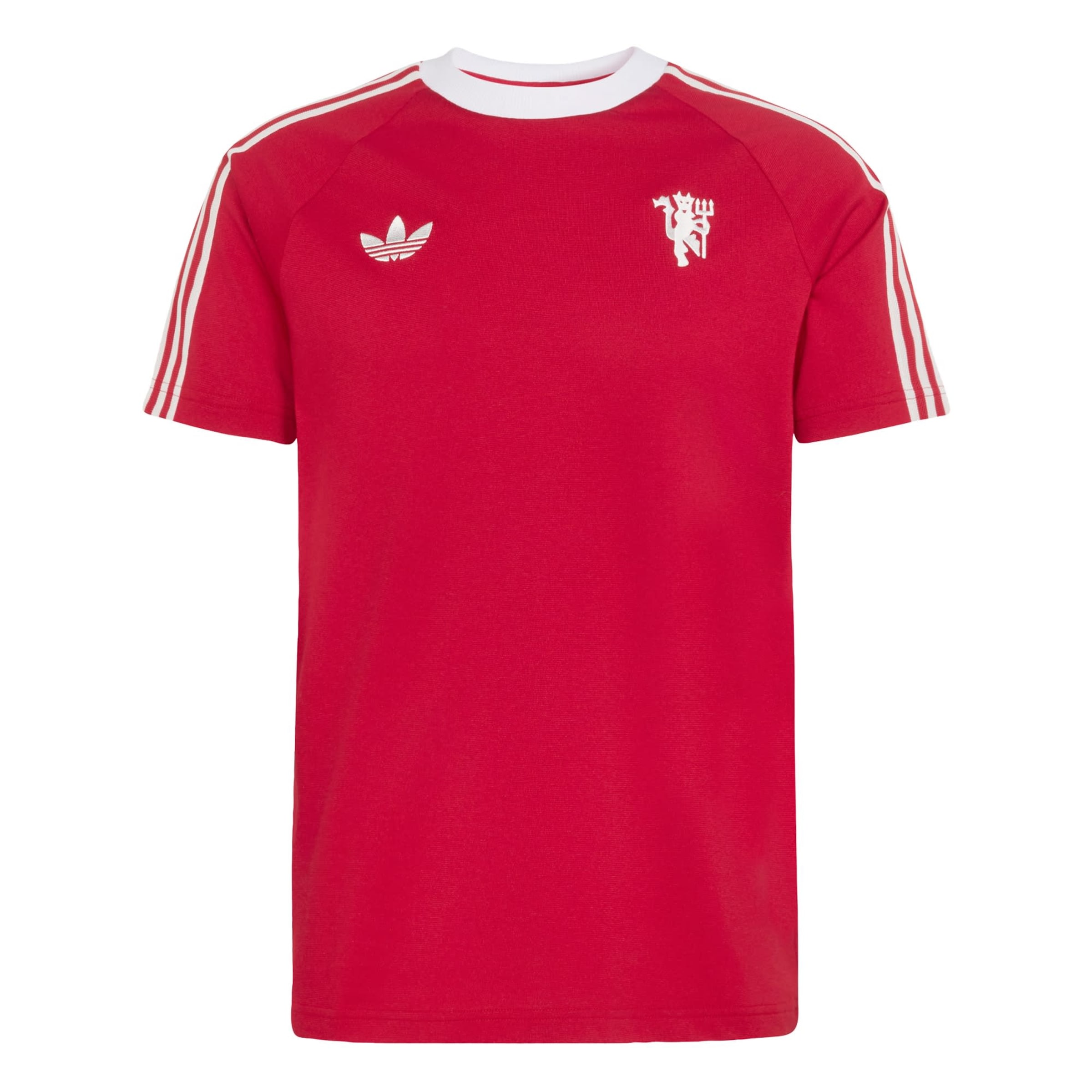 T-Shirt fonctionnel 'Manchester United' ADIDAS PERFORMANCE en rouge : devant