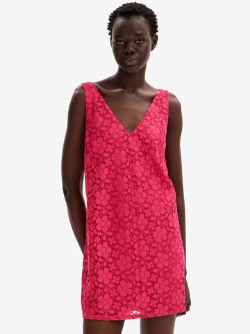 Desigual Jurk in Roze: voorkant