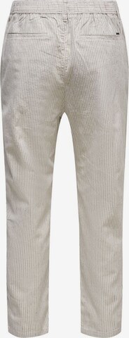 Regular Pantalon chino Only & Sons en beige
