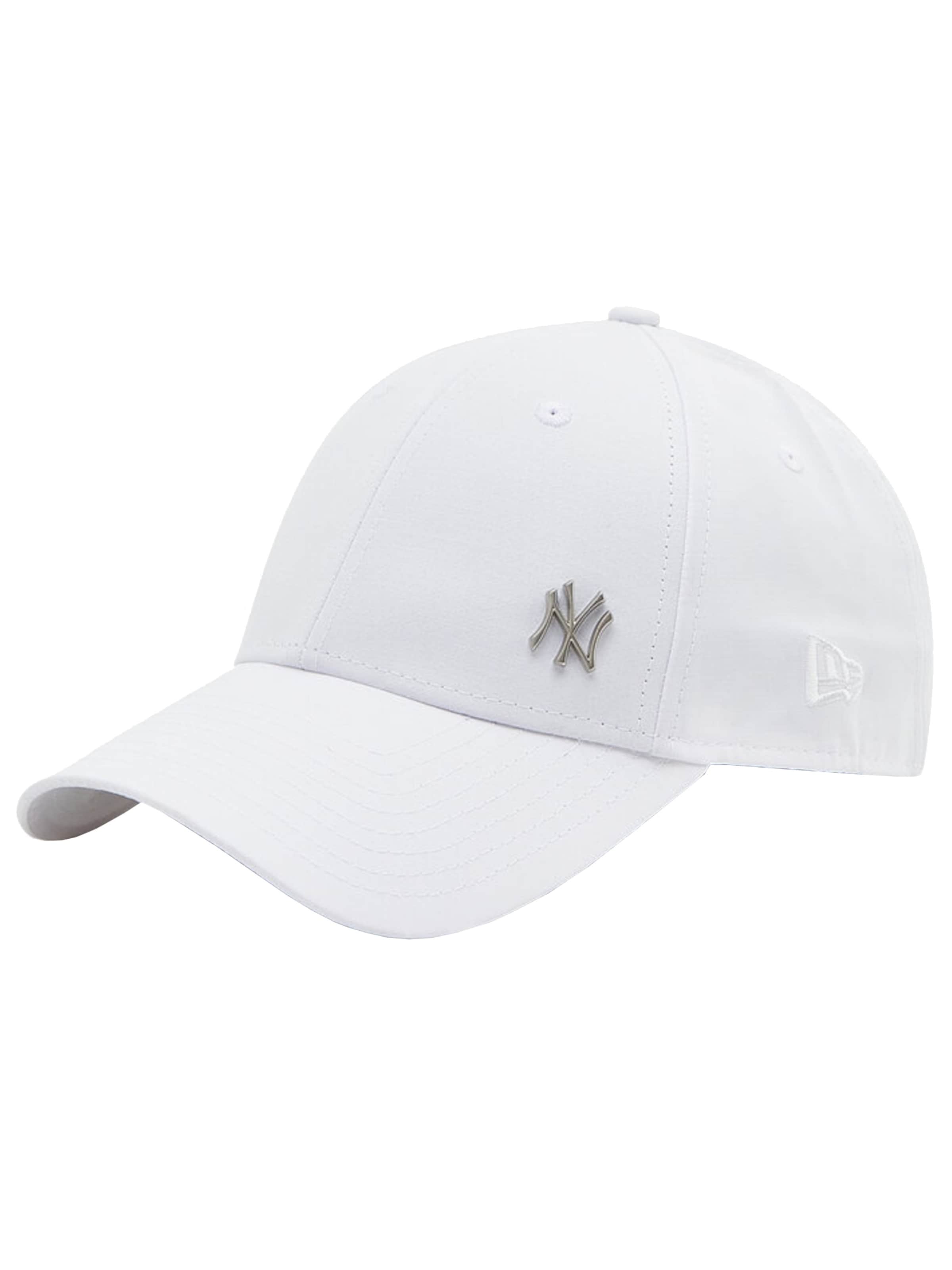 NEW ERA Cap 'New Era 9FORTY New York Yankees Flawless Cap' in White: front