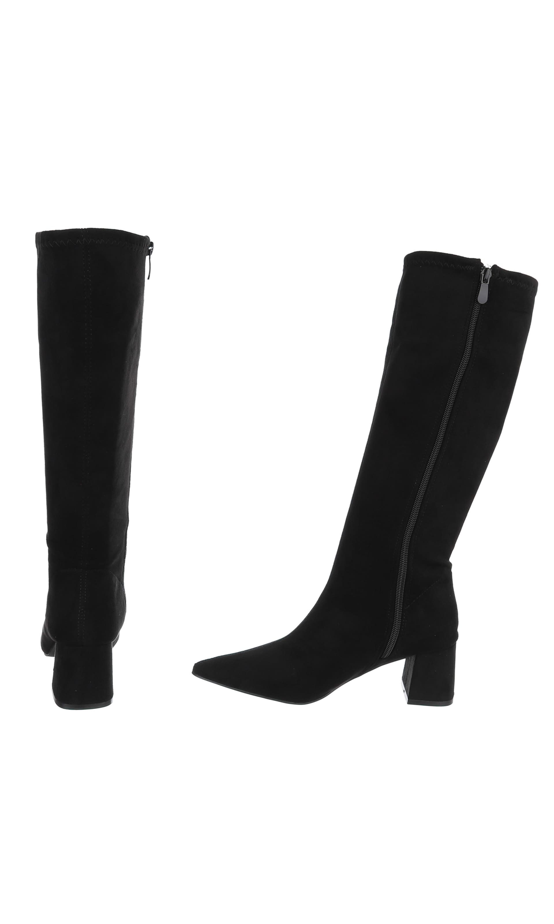 Ital-Design Stiefel in Schwarz