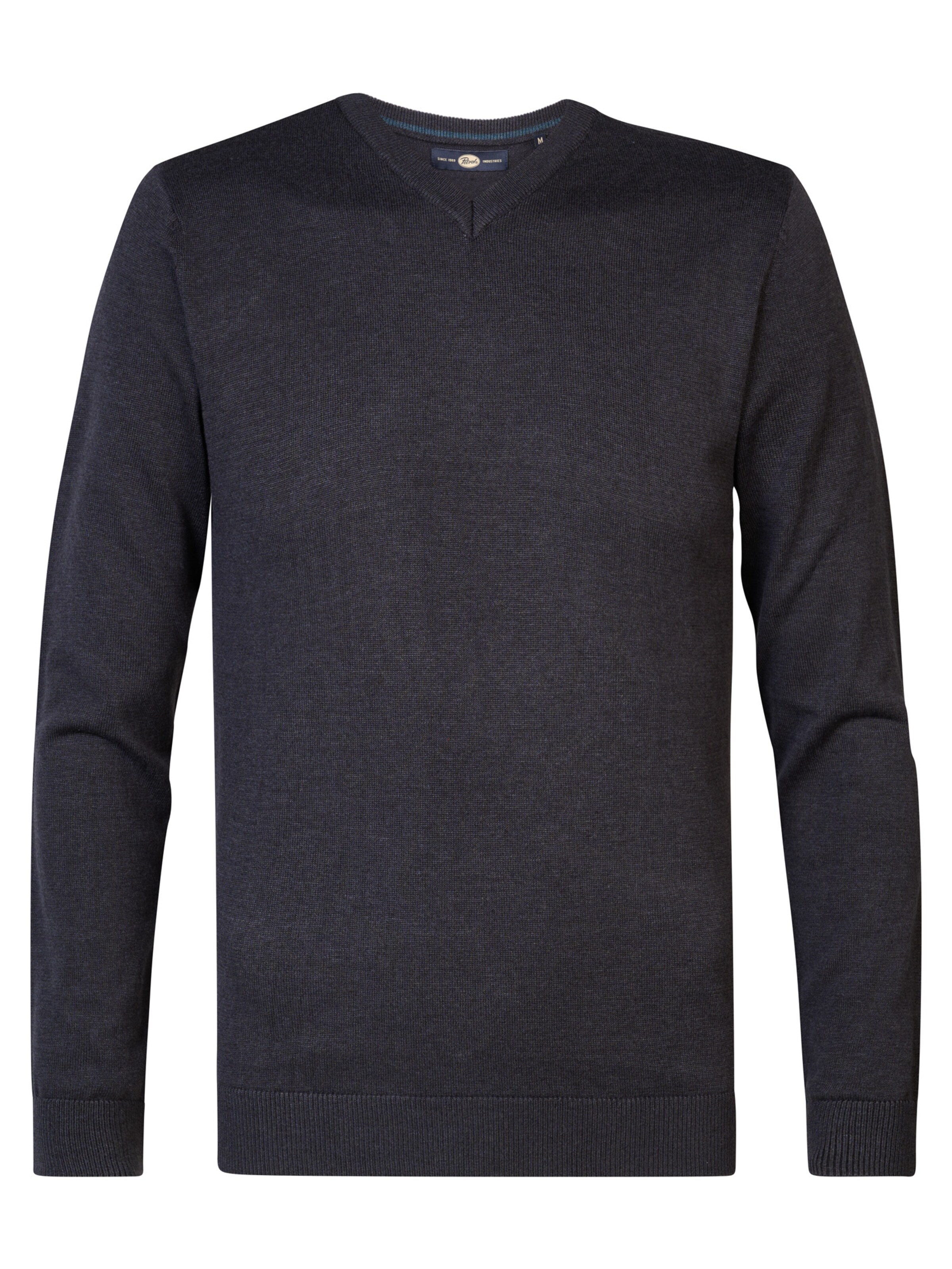 Petrol Industries Pullover 'Atka' in Blau: Vorderseite