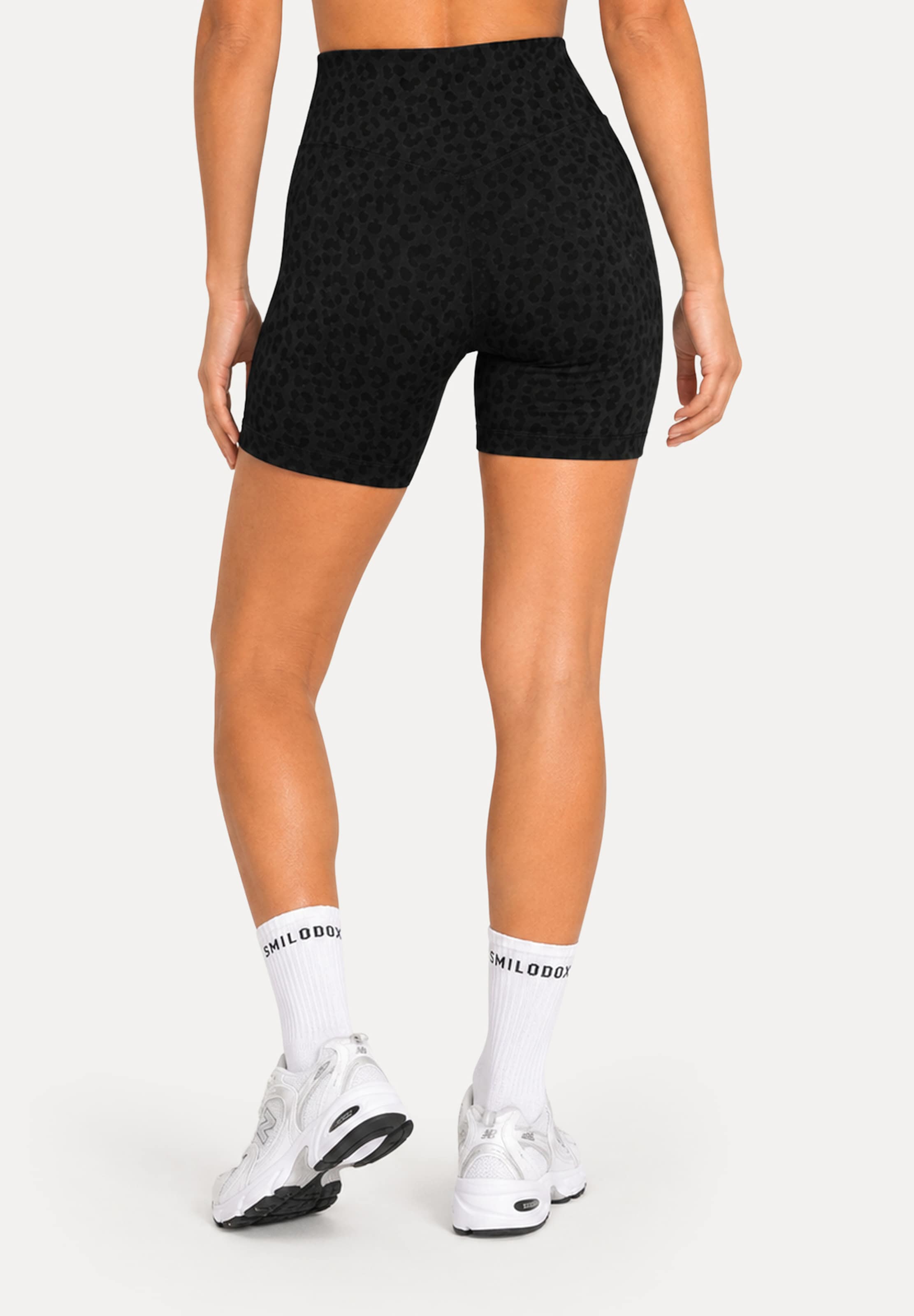 Skinny Leggings ' Velvara ' Smilodox en noir