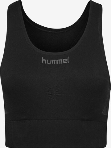 Hummel Bustier Sport bh in Zwart: voorkant