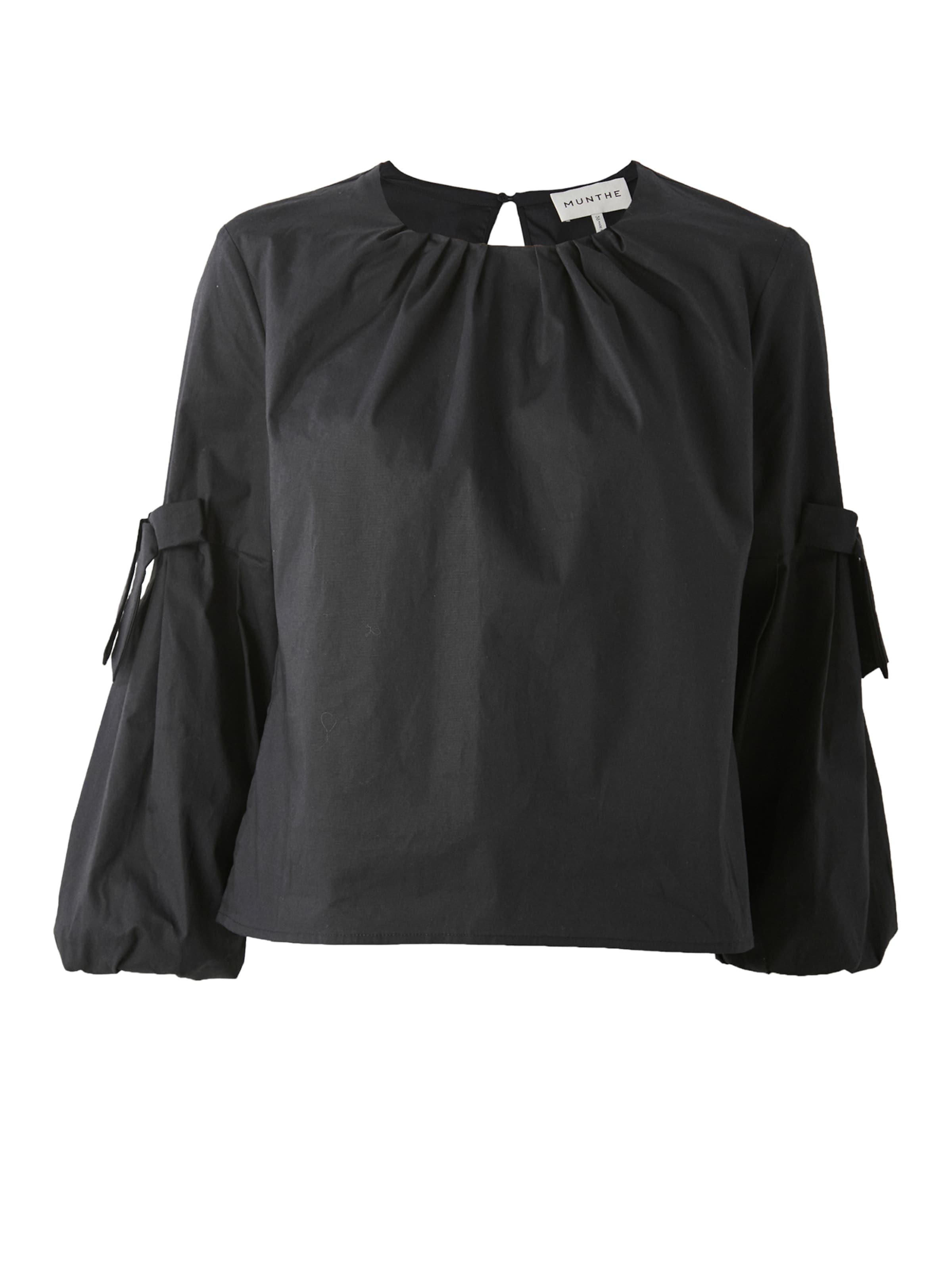 Munthe Chemisier 'RAELYN' en noir, Vue avec produit