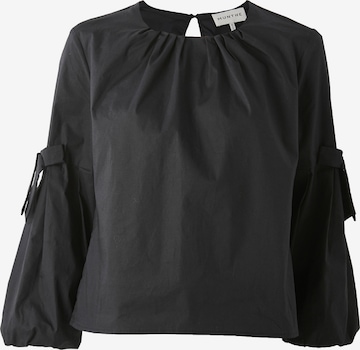 MuntheBluza 'RAELYN' - crna boja: prednji dio