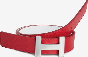 Handmade by CASSANDRA Belt in Red: front