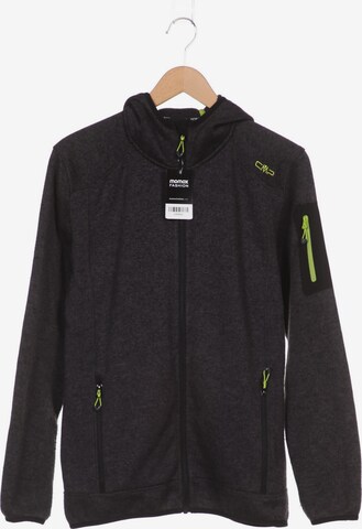 CMP Sweatshirt & Zip-Up Hoodie in M-L in Grey: front