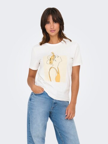 ONLY Shirts i hvid: forside