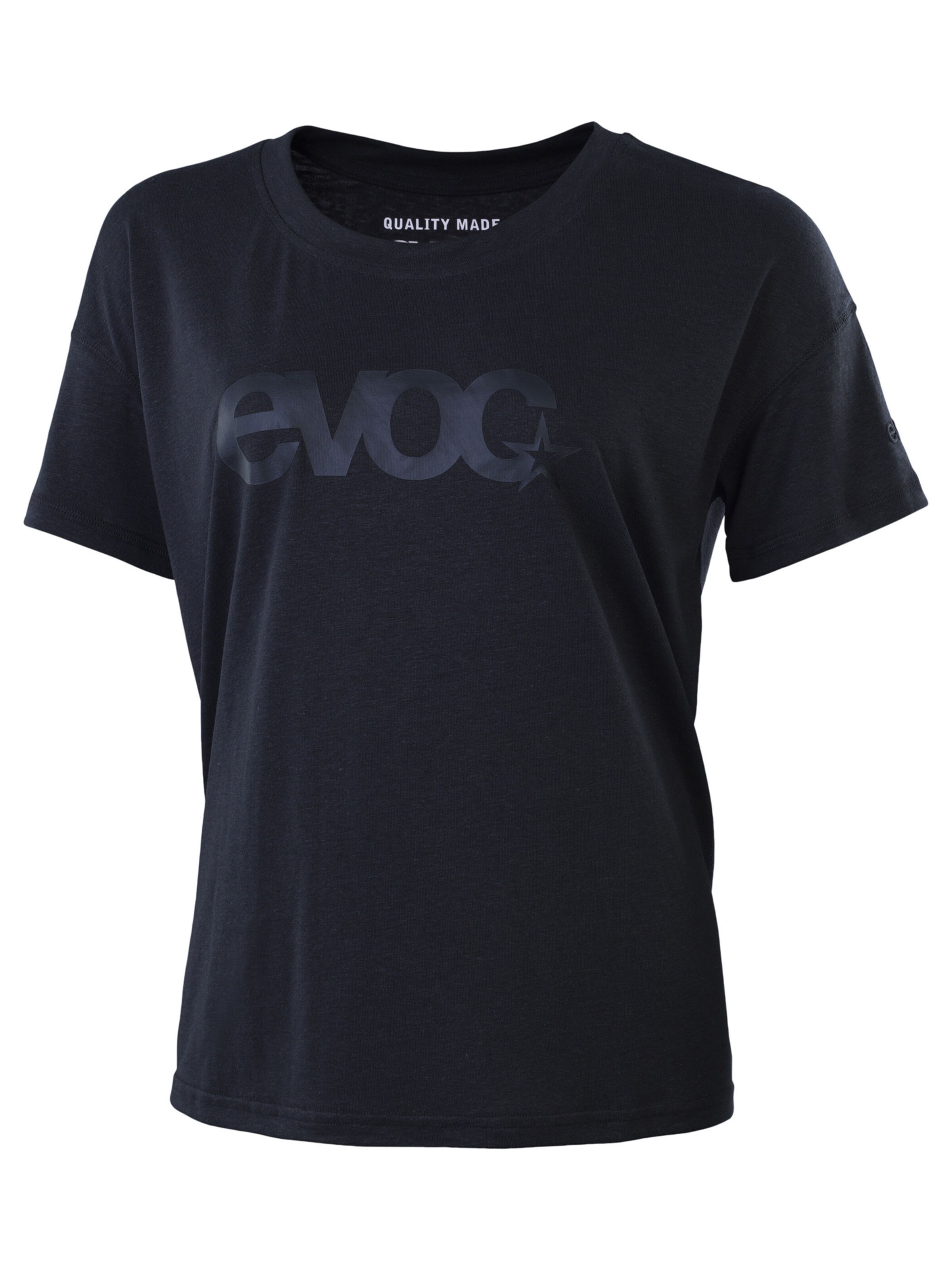 EVOC Shirt 'LOGO' in Black: front