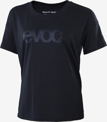 EVOC T-Shirt 'LOGO' in Schwarz: Vorderseite
